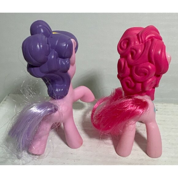 My Little Pony Mini Figurine Set Pinkie Pie & Button Belle McDonalds - Picture 4 of 9